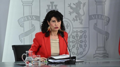 A ministra de Igualdade, Ana Redondo, tras o Consello de Ministros deste martes (EFE/Fernando Villar)