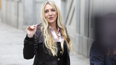 Claudia Montes, este mércores no Tribunal Supremo (EFE/Zipi Aragón)