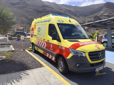 Ambulancia do Servizo de Urxencias das Canarias. Europa Press-Arquivo