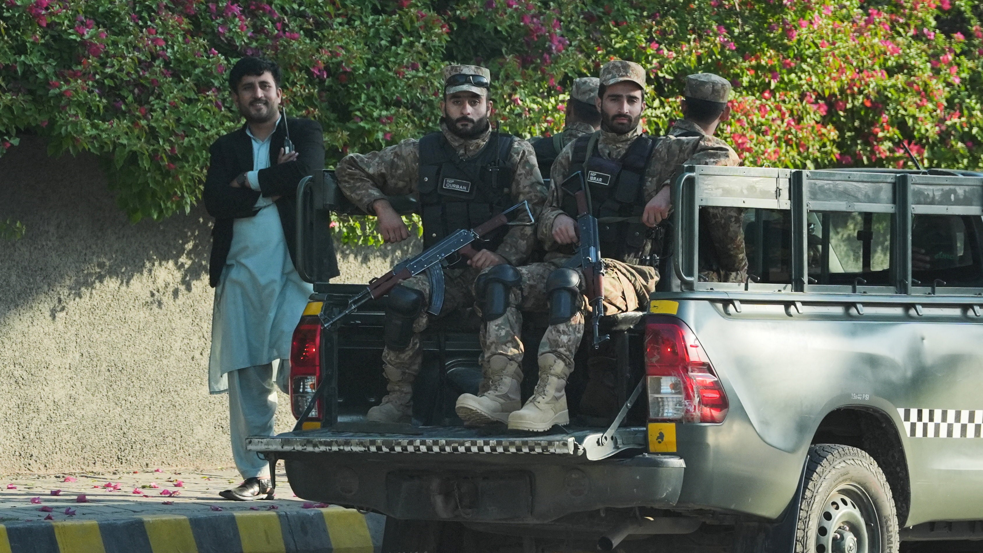 Militares na capital paquistaní. Jacquelyn Martin/Pool vía REUTERS