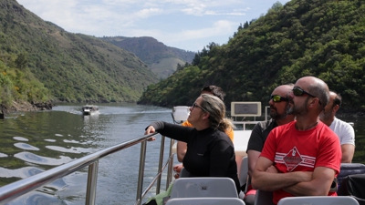 Catamaráns pola Ribeira Sacra (Carlos Castro/Europa Press-Arquivo)