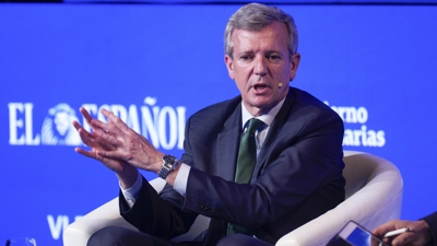 Alfonso Rueda, participa no Foro Económico 'Wake Up, Spain! Wake Up, Europe!' EFE/Borja Sanchez-Trillo