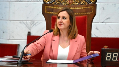 María José Catalá durante un pleno do Concello de Valencia (Europa Press/Sebastián Hipperdinger)
