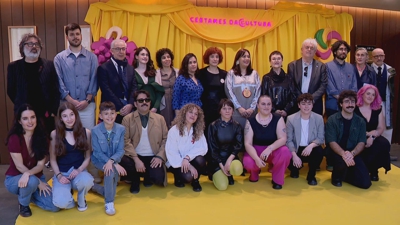 Imaxe dos premiados (TVG)