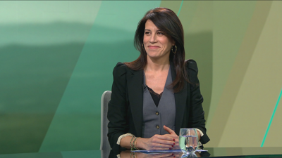 A conselleira de Vivenda, María Martínez Allegue, este xoves nunha entrevista no 'Bos días'