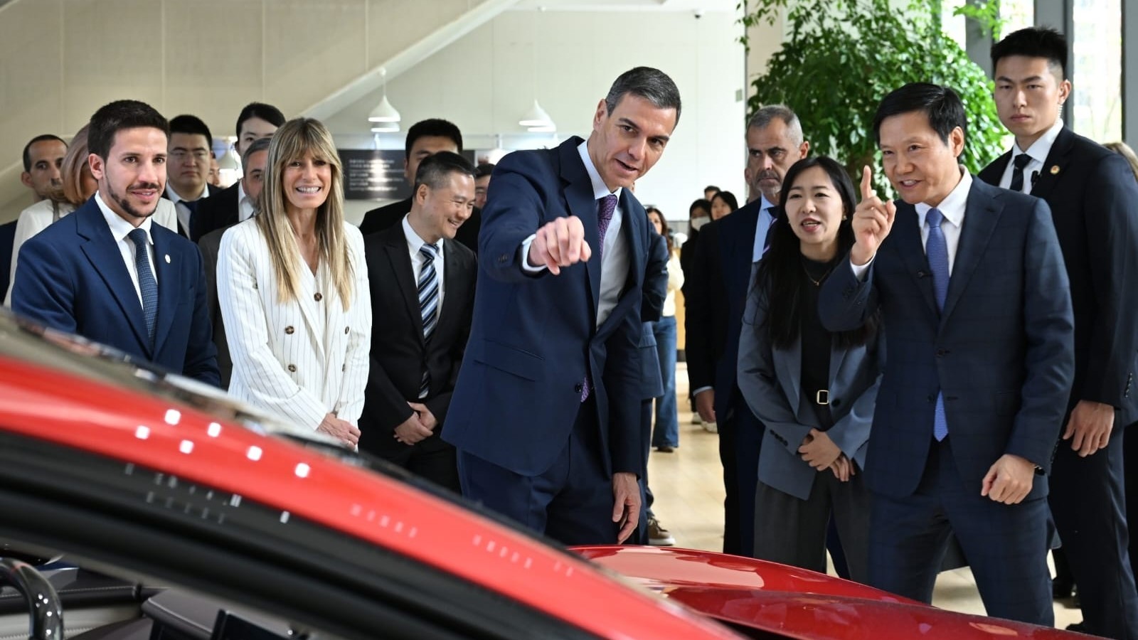 Begoña Gómez, de viaxe oficial na China. Pool Moncloa / Fernando Calvo