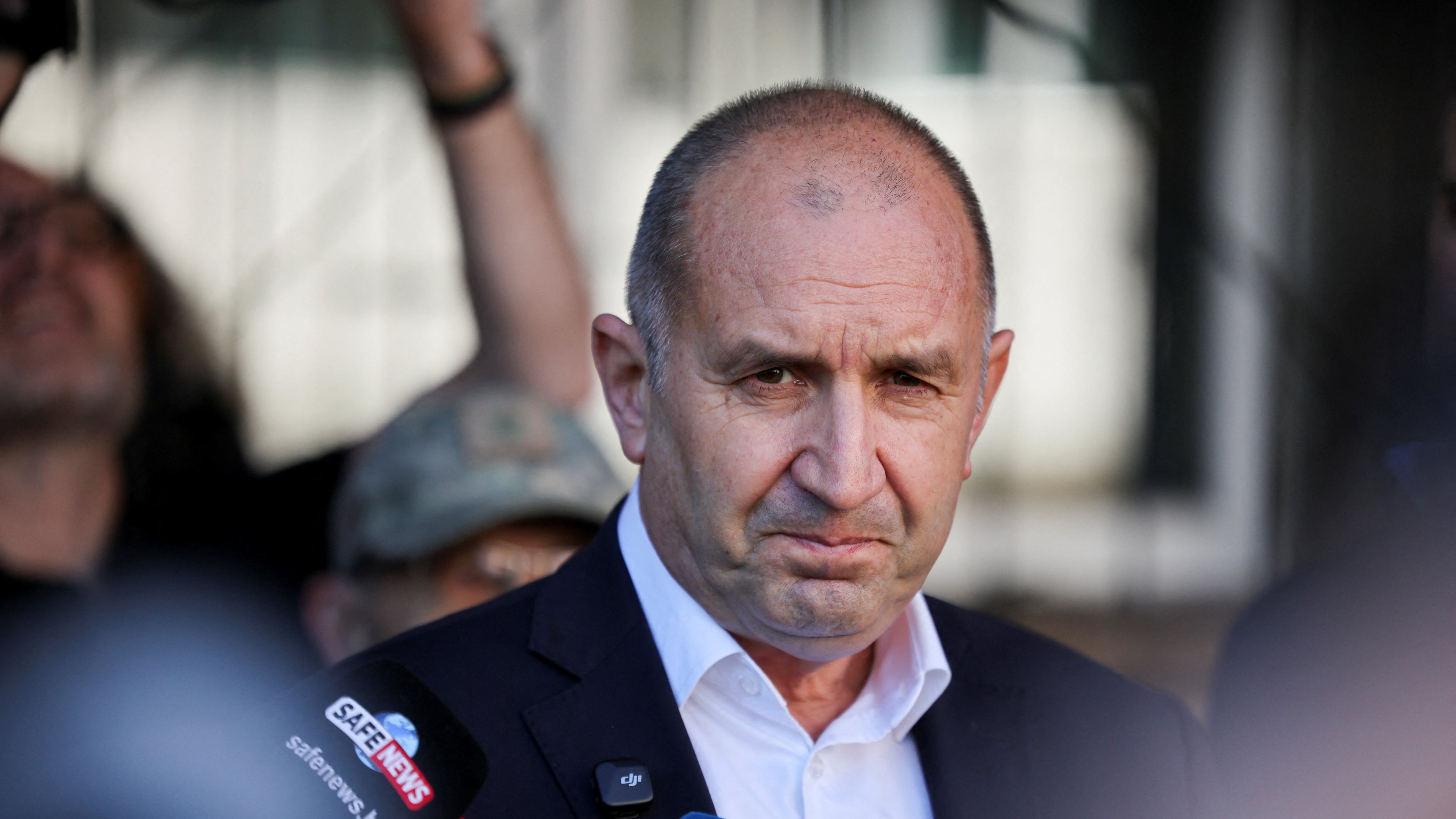 Rumen Radev , este domingo en Sofía REUTERS/Stoyan Nenov