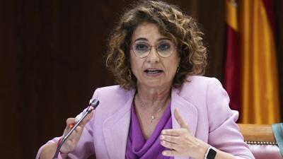 María Jesús Montero, este luns no Senado (EFE/ Borja Sánchez-Trillo)