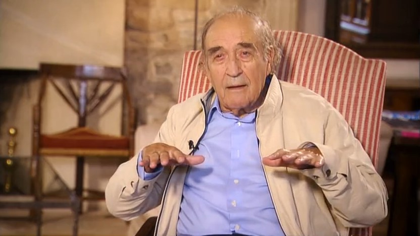 Carlos Mella no programa 'Galegos' da TVG, en 2014