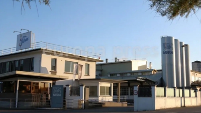 Fábrica de Nestlé en Pontecesures. Europa Press (Arquivo)