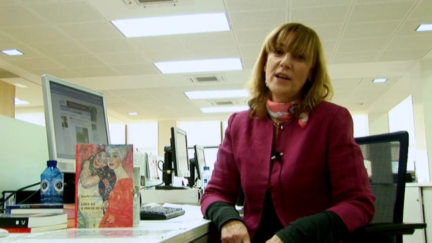 'Circe ou o pracer do azul' foi o debut literario da escritora viguesa en 2009 (Arquivo TVG)