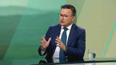 O conselleiro de Traballo, José González, este xoves nunha entrevista no 'Bos días'