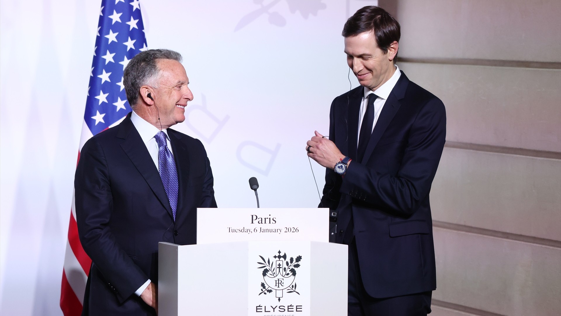 Jared Kushner e Steve Witkoff. Europa Press (Arquivo)