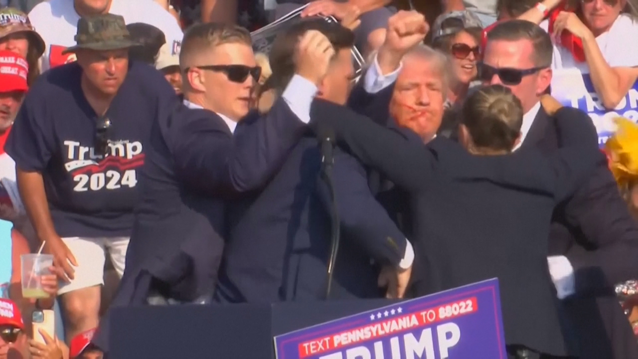 No 2024, unha bala feriulle a orella dereita. REUTERS