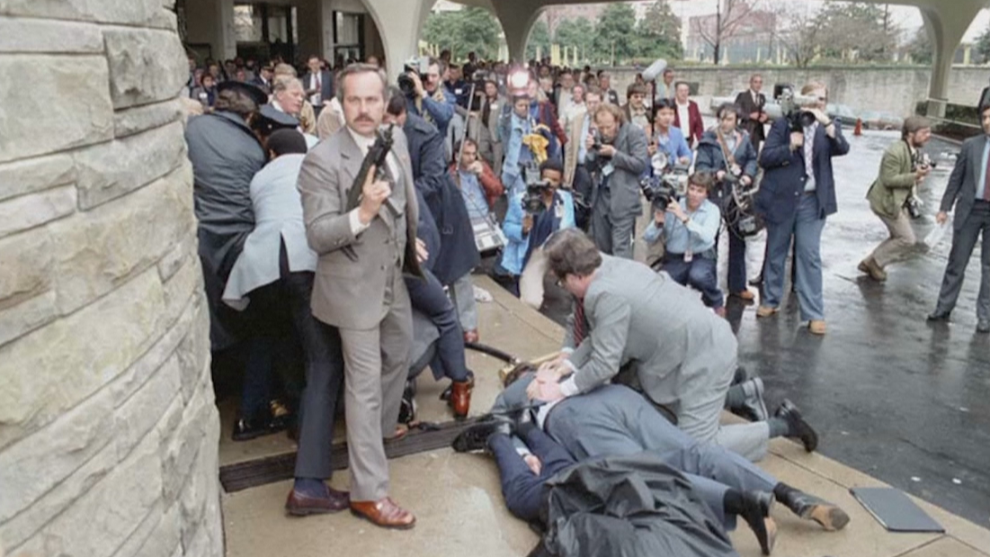 Ronald Reagan quedou gravemente ferido no 1981. REUTERS