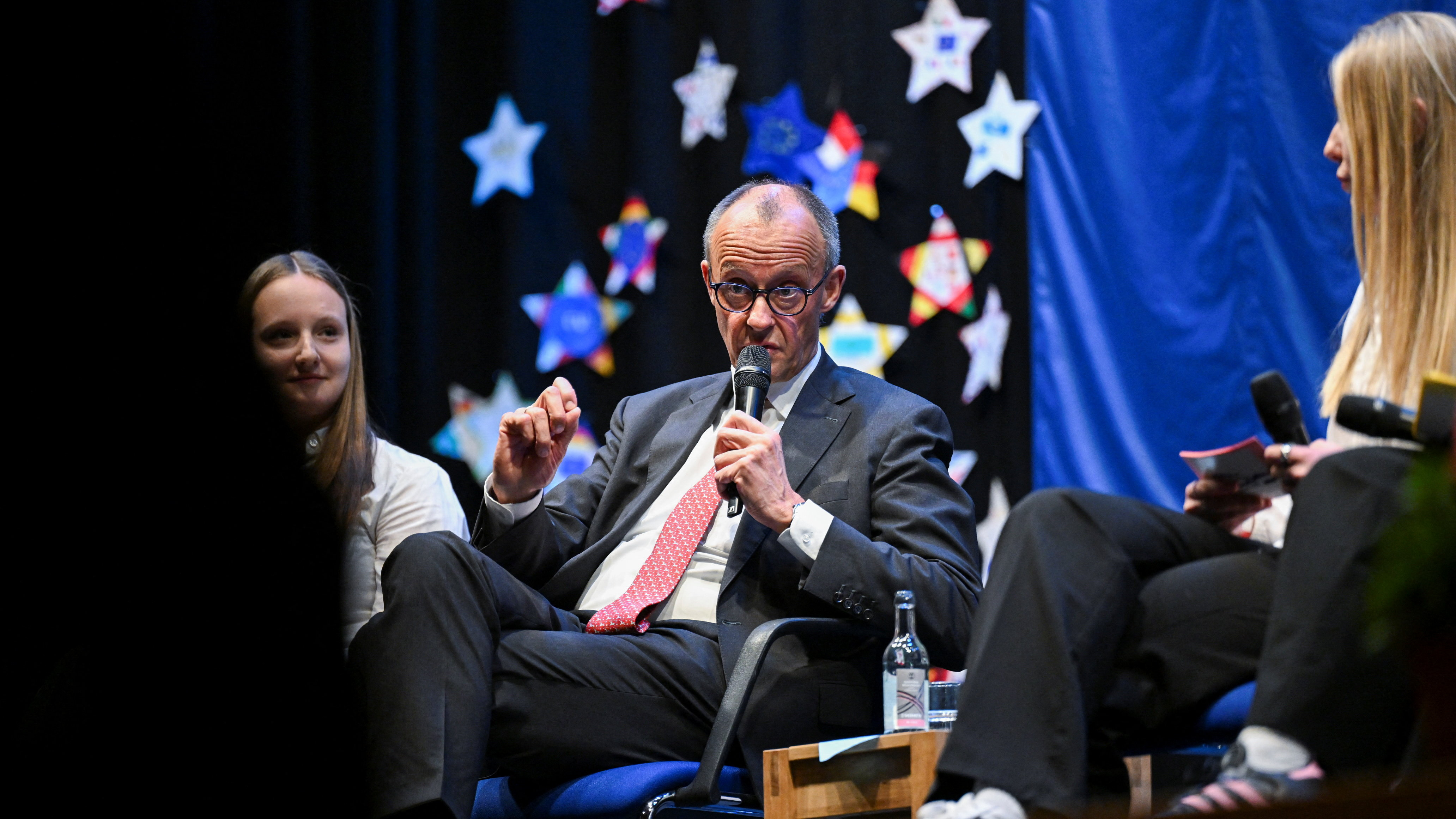 Friedrich Merz , este luns (REUTERS/Teresa Kroeger)