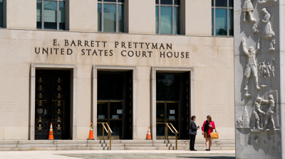 Allen compareceu durante media hora nun tribunal federal do distrito de Columbia ( REUTERS/Elizabeth Frantz)