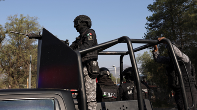 Axentes de policía en México. Arquivo. REUTERS/Henry Romero
