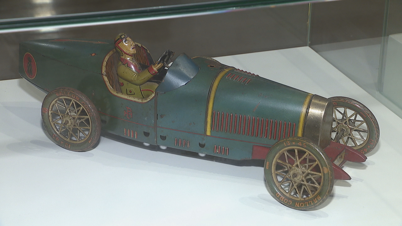 Xoguetes antigos da colección de Antonio Chaves