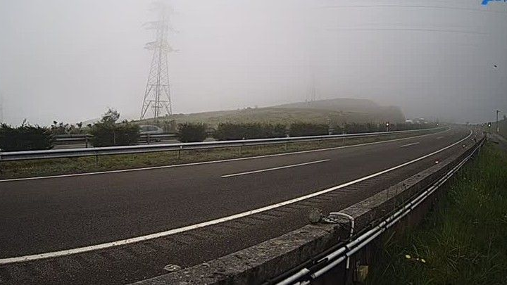 Imaxe das cámaras da DXT na zona afectada