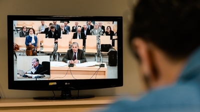 Jordi Pujo Ferrusola declara na Audiencia Nacional. Carlos Luján / Europa Press