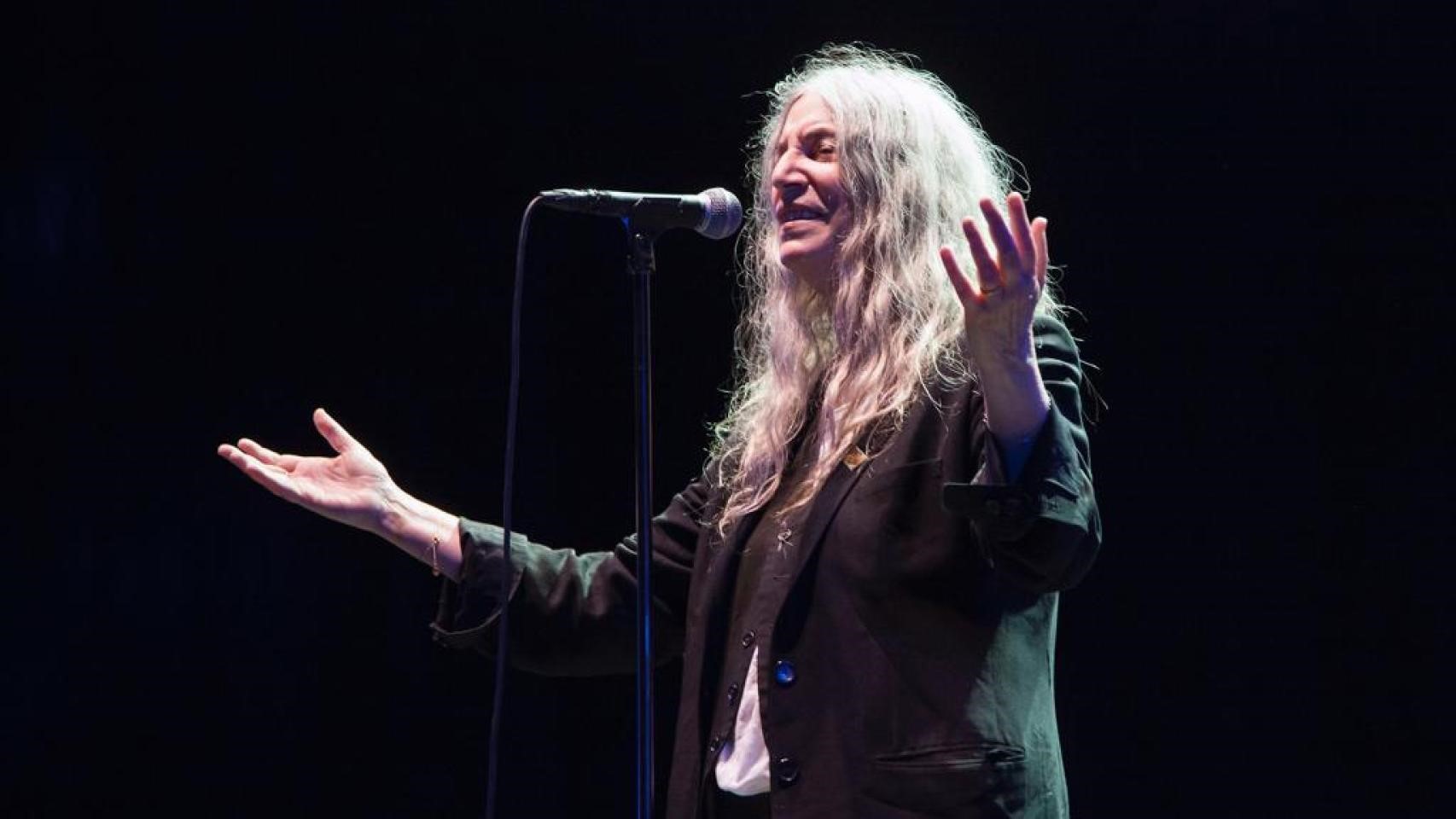 Patti Smith, nun concerto na praia de Riazor no marco do Festival Noroeste en 2019 (Festival Noroeste)