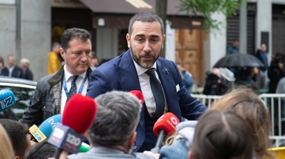 Víctor de Aldama, á súa chegada ao Supremo(Fernando Sánchez/Europa Press)