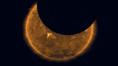 Imaxe dunha eclipse (Consello Superior de Investigacións Científicas vía Europa Press)