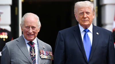 Trump e Carlos III, este xoves en Washington