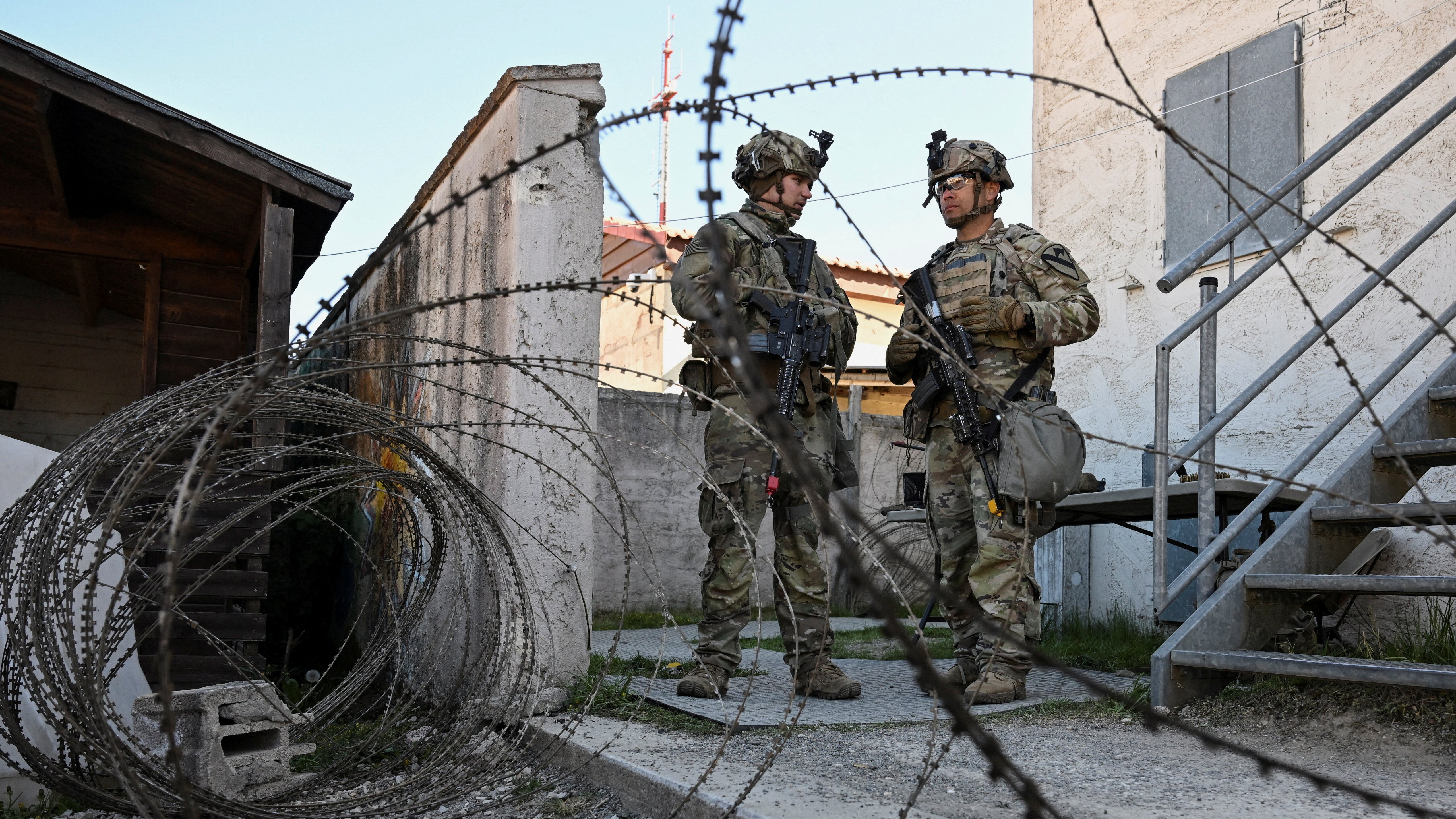 Soldados na base de Hohenfel (Alemaña). REUTERS/Angelika Warmuth/Arquivo