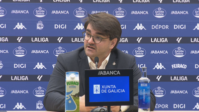 Massimo Benassi, durante a comparecencia ante os medios