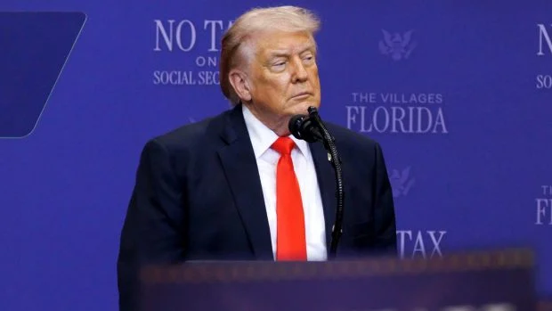 Donald Trump en West Palm Beach, Florida (EFE)