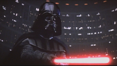 Darth Vader é unha das personaxes da Guerra das Galaxias