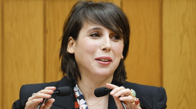 María Jesús Lorenzana este martes no Parlamento (EFE/Lavandeira jr)