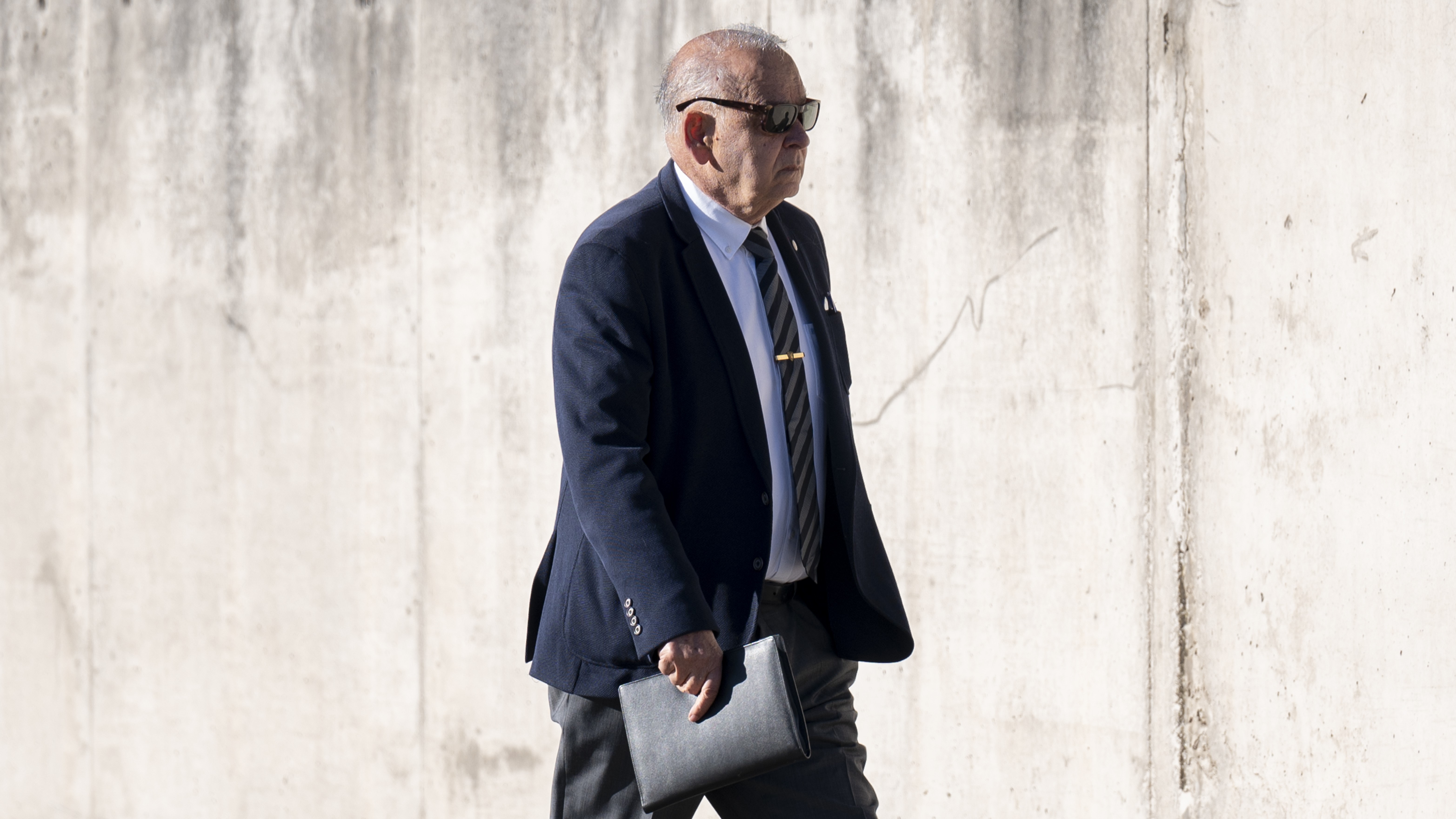 O exDAO da Policía Nacional Eugenio Pino na súa declaración o pasado 6 de abril na Audiencia Nacional dentro da operacion Kitchen (Alberto Ortega/Europa Press)