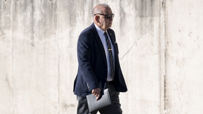 O exDAO da Policía Nacional Eugenio Pino na súa declaración o pasado 6 de abril na Audiencia Nacional dentro da operacion Kitchen (Alberto Ortega/Europa Press)