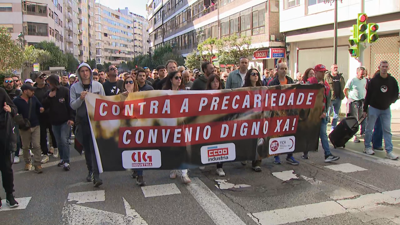Manifestación do sector do metal, este xoves en Vigo (TVG)