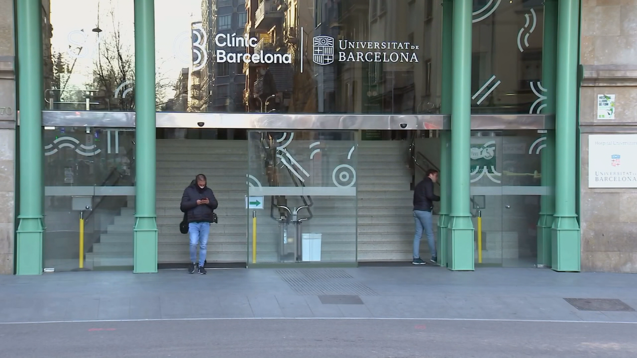 Foto de arquivo do Hospital Clínic de Barcelona