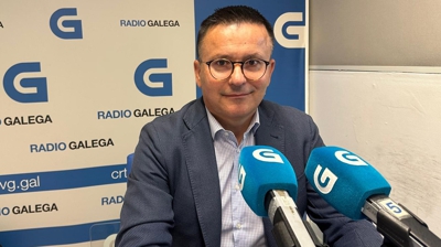 José González no estudio da Radio Galega