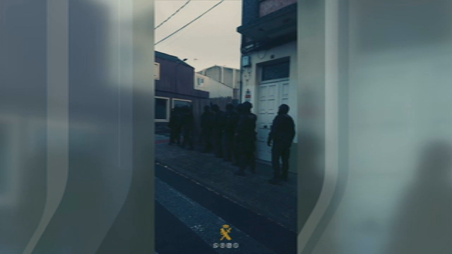 Imaxes cedidas pola Garda Civil