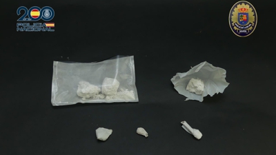 Droga incautada. Policía Nacional