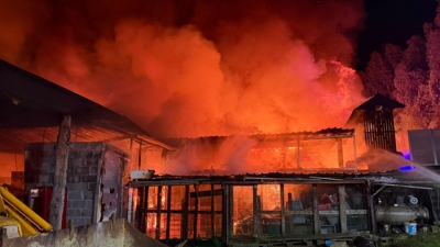 Imaxe cedida polos Bombeiros de Betanzos