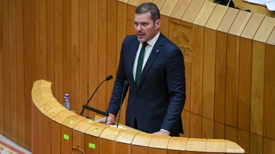 López Campos fixo o anuncio no Parlamento. Europa Press