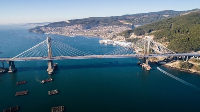 A ponte de Rande, unha das obras máis emblemáticas de Grupo Puentes (Europa Press-Arquivo)