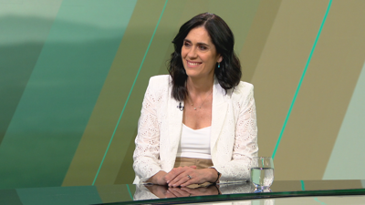 Paula Prado foi entrevistada no informativo Bos días da Televisión de Galicia