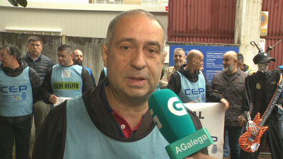 Agustín Vigo é o secretario en Galicia da Confederación Española da Policía