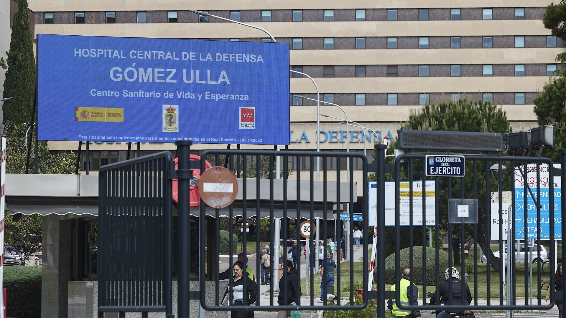Tras confirmarse o caso, o paciente foi trasladado á Unidade de Illamento de Alto Nivel. Europa Press