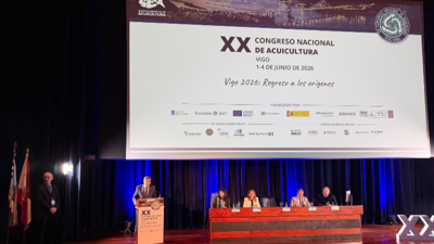 Luis Planas na inauguración en Vigo do XX Congreso Nacional de Acuicultura
