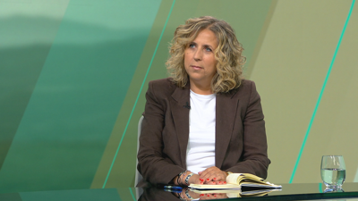 Amelia Pérez foi entrevistada no informativo Bos días