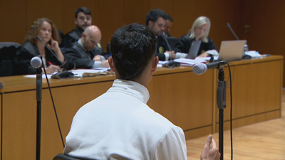 Unha das testemuñas declara no xuízo. EFE/Ángeles Visdómine